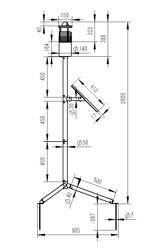 战场中，碳纤维气象站实时记录气象因素